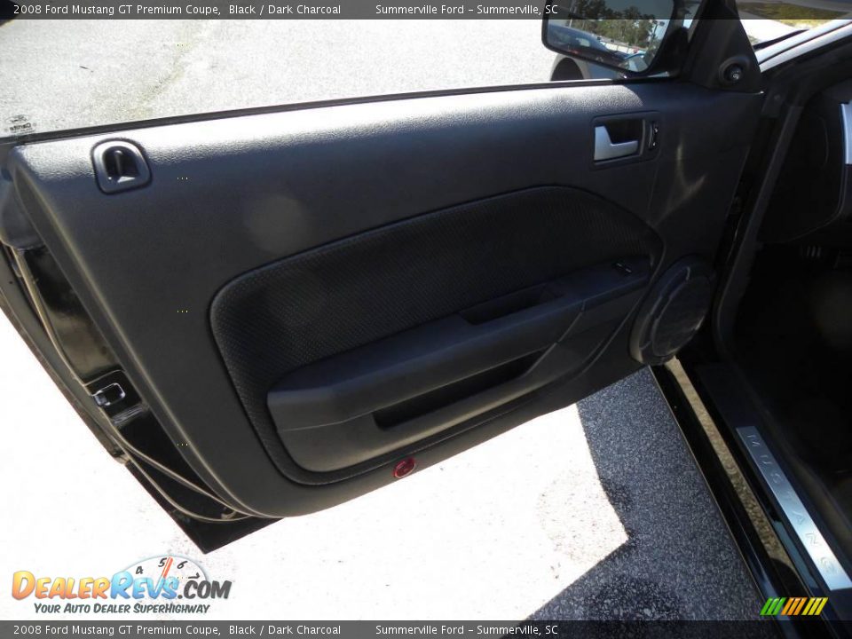 2008 Ford Mustang GT Premium Coupe Black / Dark Charcoal Photo #5