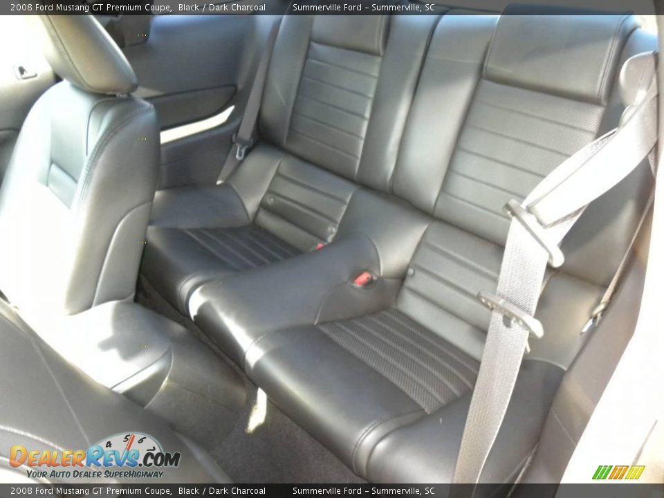 2008 Ford Mustang GT Premium Coupe Black / Dark Charcoal Photo #6