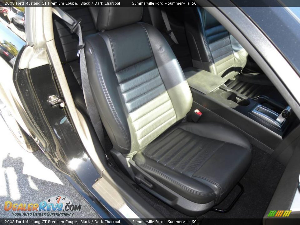 2008 Ford Mustang GT Premium Coupe Black / Dark Charcoal Photo #7