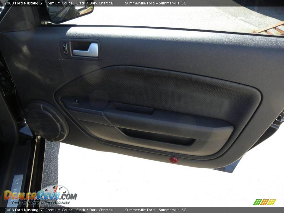 2008 Ford Mustang GT Premium Coupe Black / Dark Charcoal Photo #8