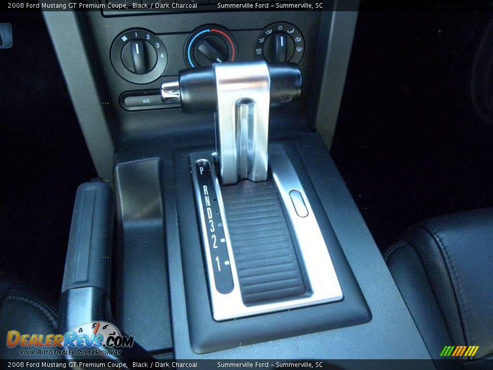 2008 Ford Mustang GT Premium Coupe Black / Dark Charcoal Photo #16