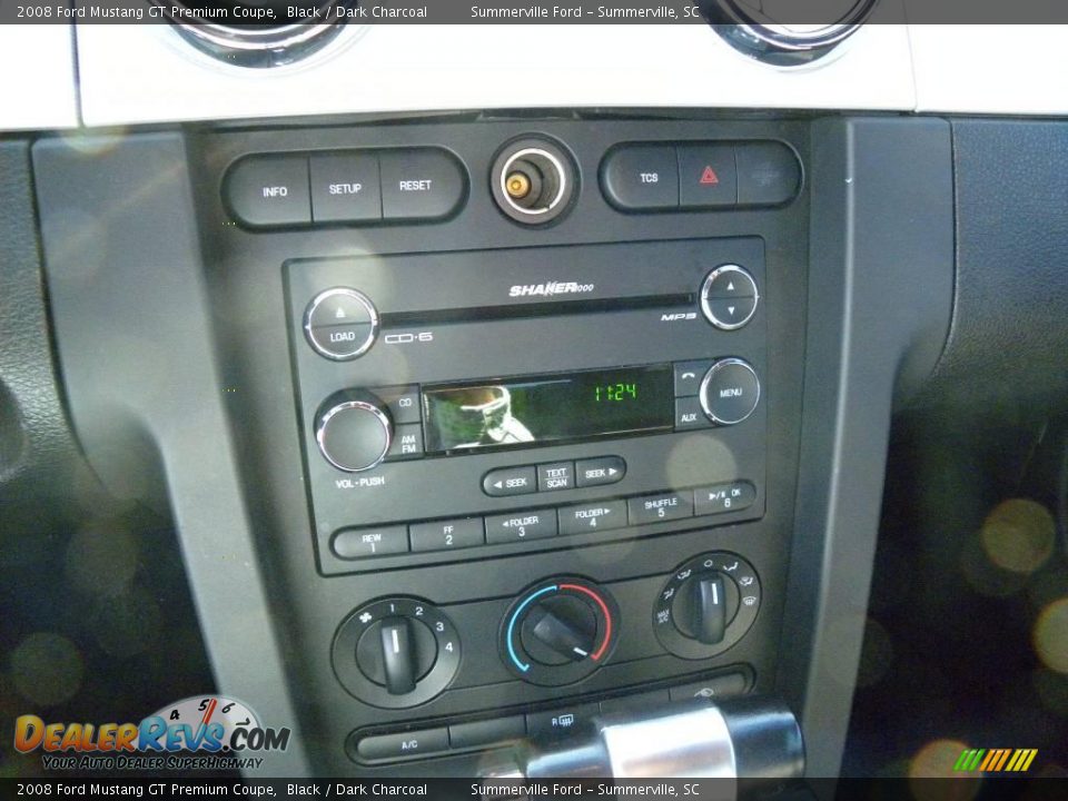 2008 Ford Mustang GT Premium Coupe Black / Dark Charcoal Photo #17