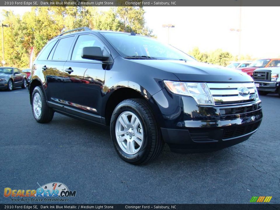 2010 Ford Edge SE Dark Ink Blue Metallic / Medium Light Stone Photo #1
