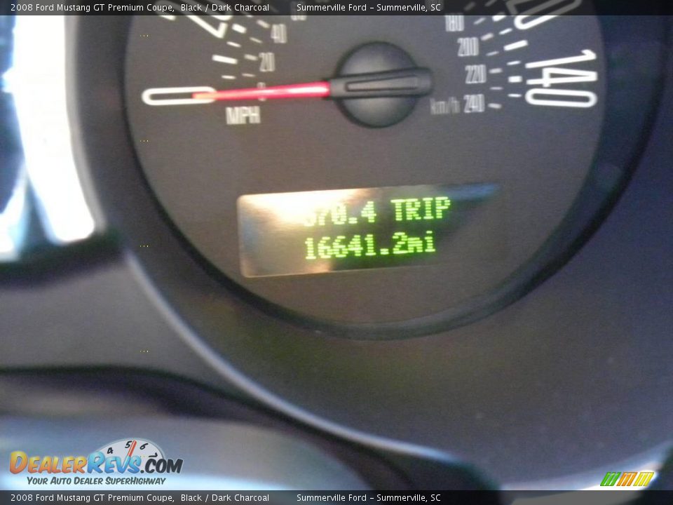 2008 Ford Mustang GT Premium Coupe Black / Dark Charcoal Photo #19