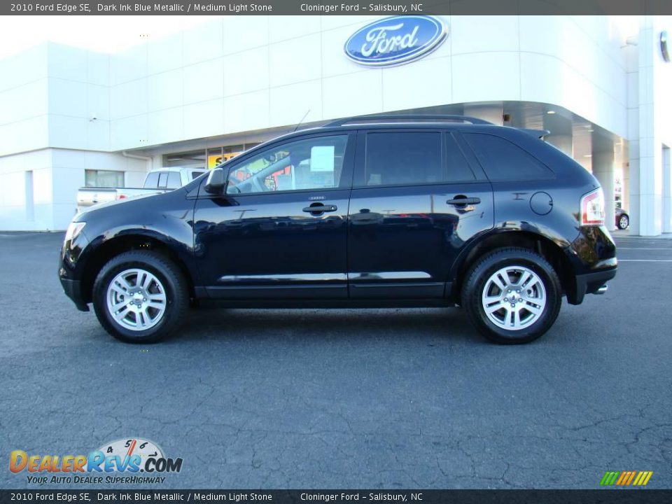 2010 Ford Edge SE Dark Ink Blue Metallic / Medium Light Stone Photo #5