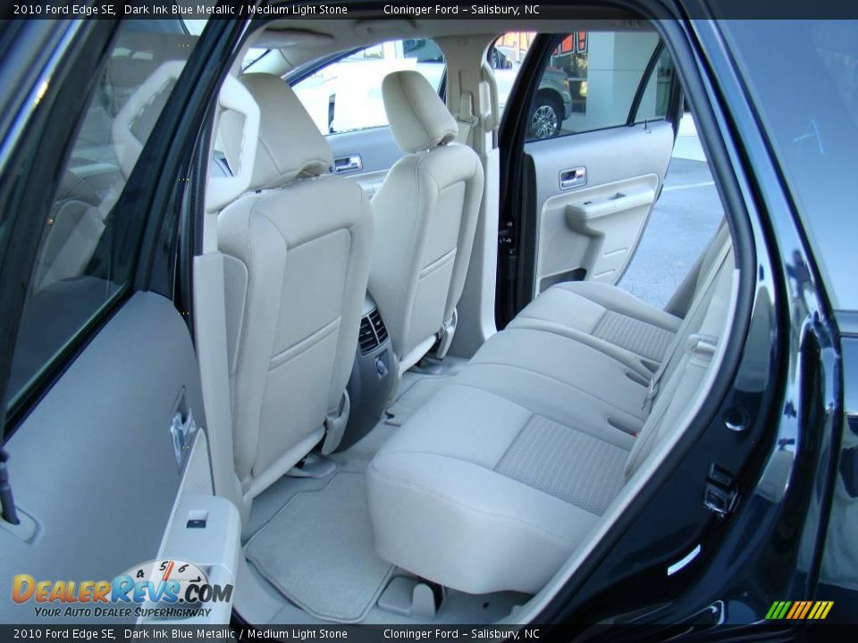 2010 Ford Edge SE Dark Ink Blue Metallic / Medium Light Stone Photo #9