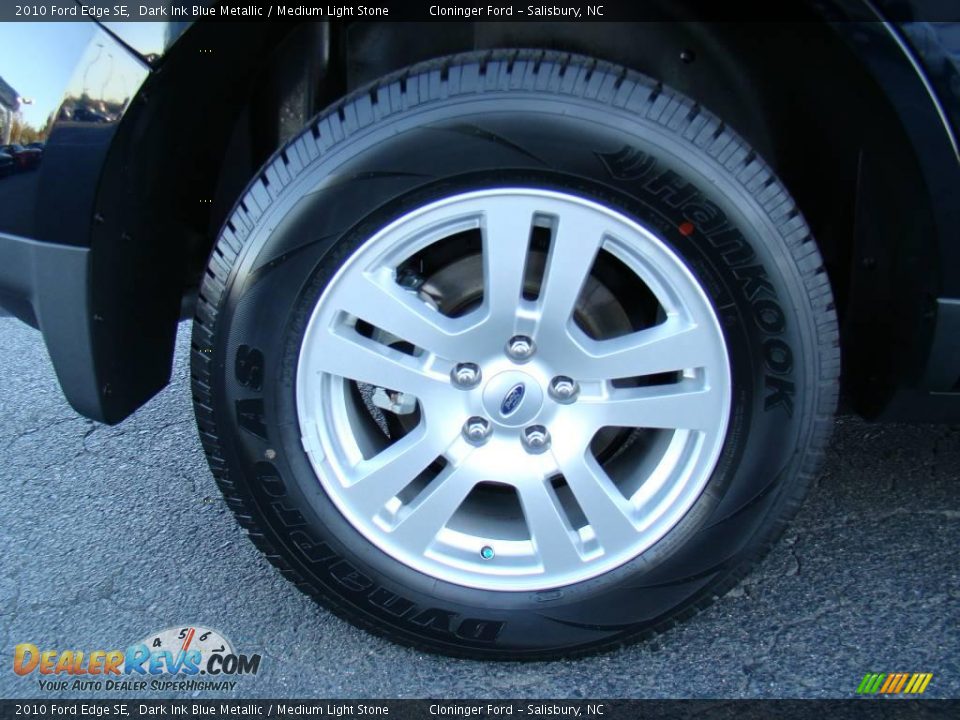 2010 Ford Edge SE Dark Ink Blue Metallic / Medium Light Stone Photo #15