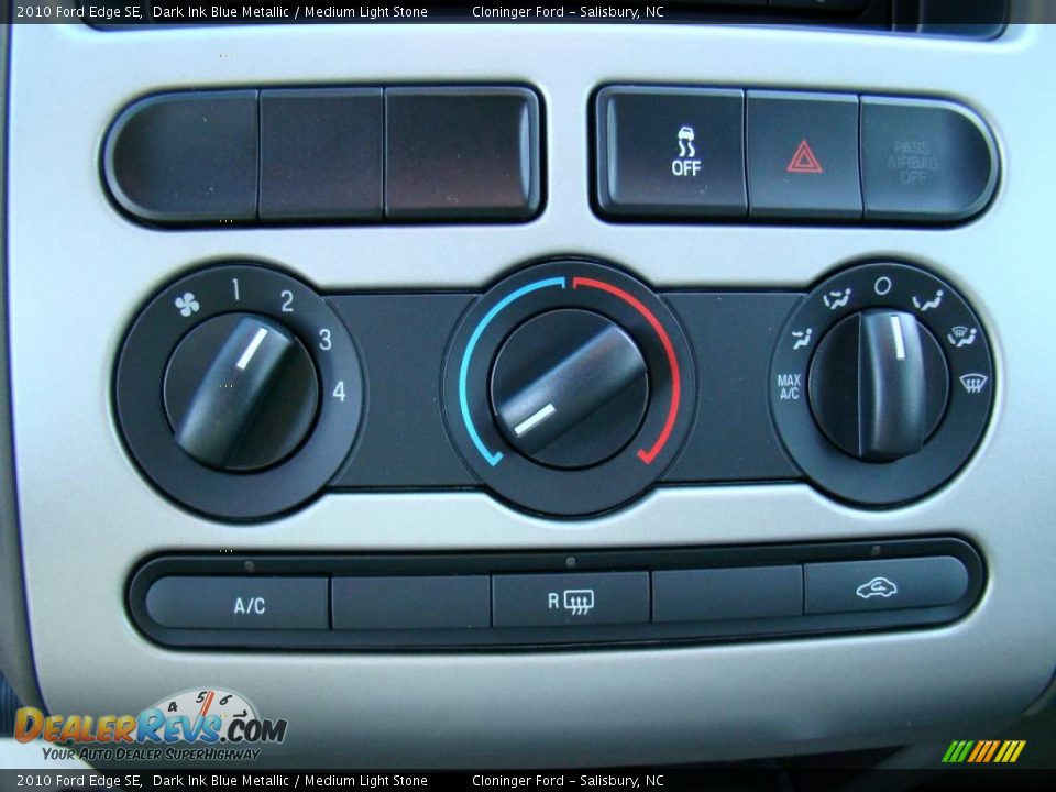 2010 Ford Edge SE Dark Ink Blue Metallic / Medium Light Stone Photo #21
