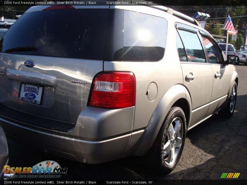 2006 Ford Freestyle Limited AWD Silver Birch Metallic / Black Photo #5