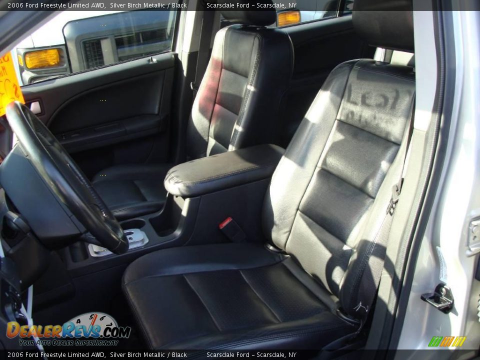 2006 Ford Freestyle Limited AWD Silver Birch Metallic / Black Photo #14