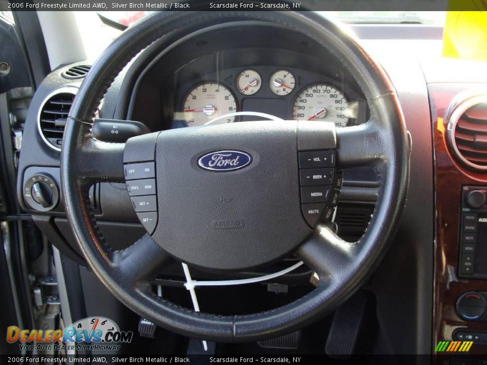 2006 Ford Freestyle Limited AWD Silver Birch Metallic / Black Photo #20