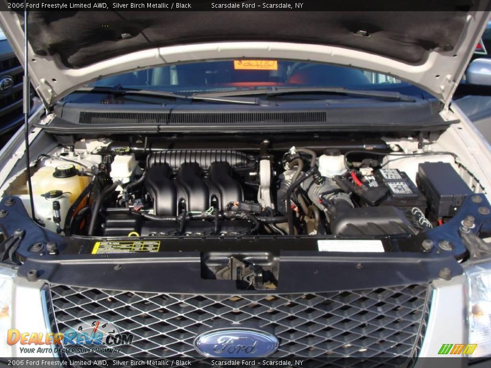 2006 Ford Freestyle Limited AWD Silver Birch Metallic / Black Photo #25