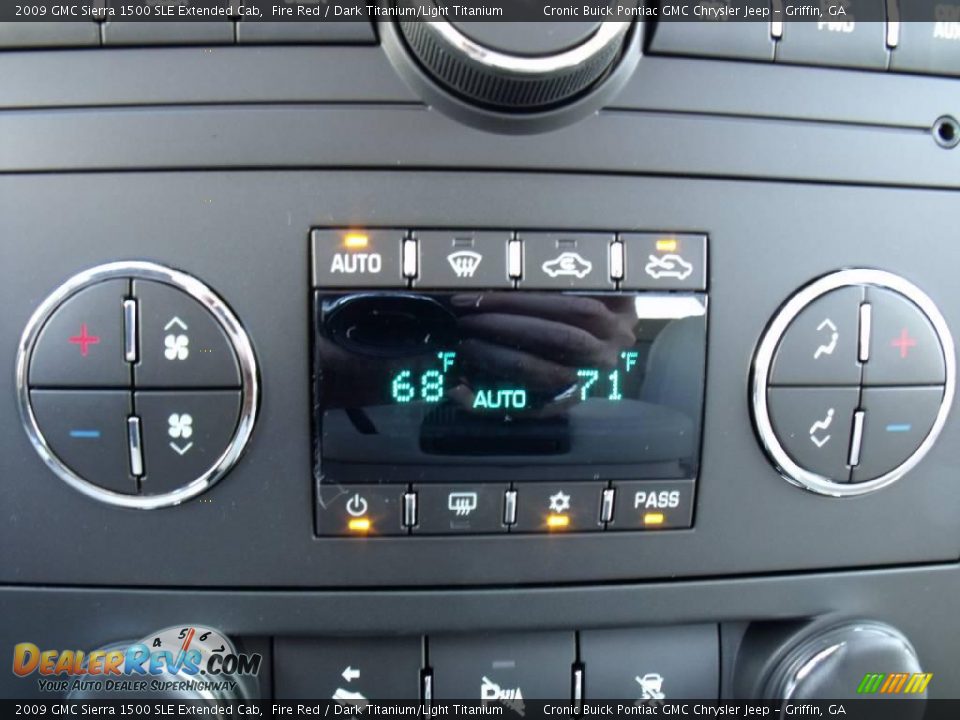 2009 GMC Sierra 1500 SLE Extended Cab Fire Red / Dark Titanium/Light Titanium Photo #21