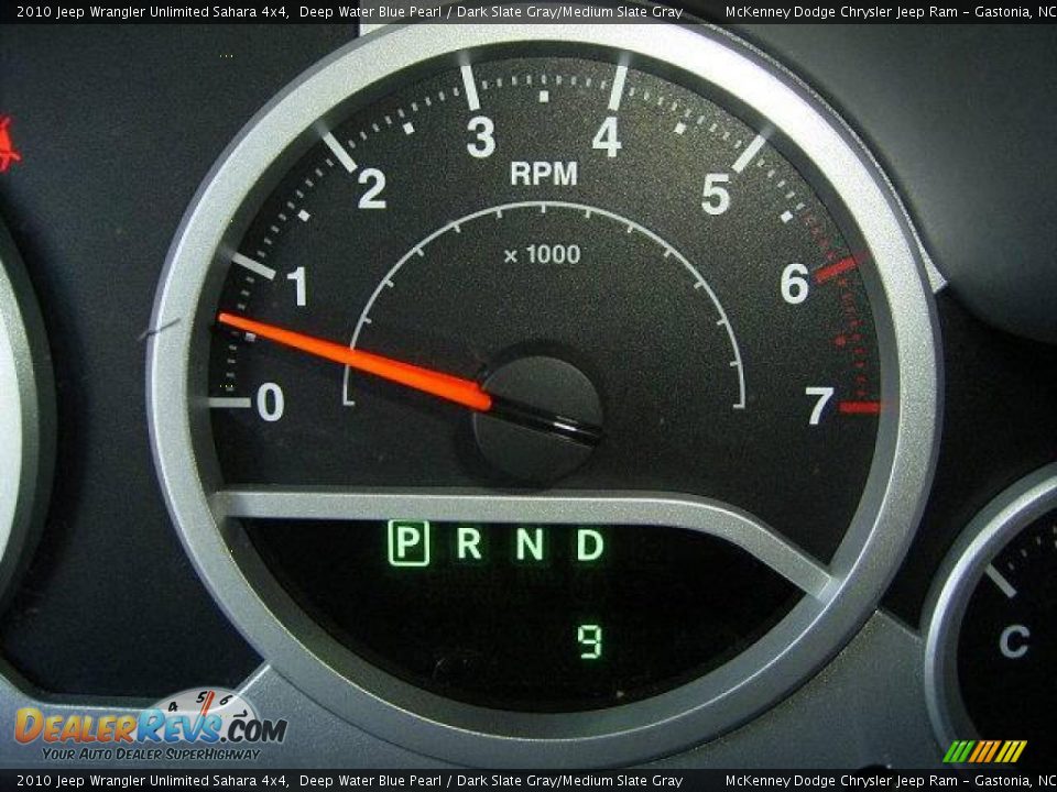 2010 Jeep Wrangler Unlimited Sahara 4x4 Deep Water Blue Pearl / Dark Slate Gray/Medium Slate Gray Photo #27