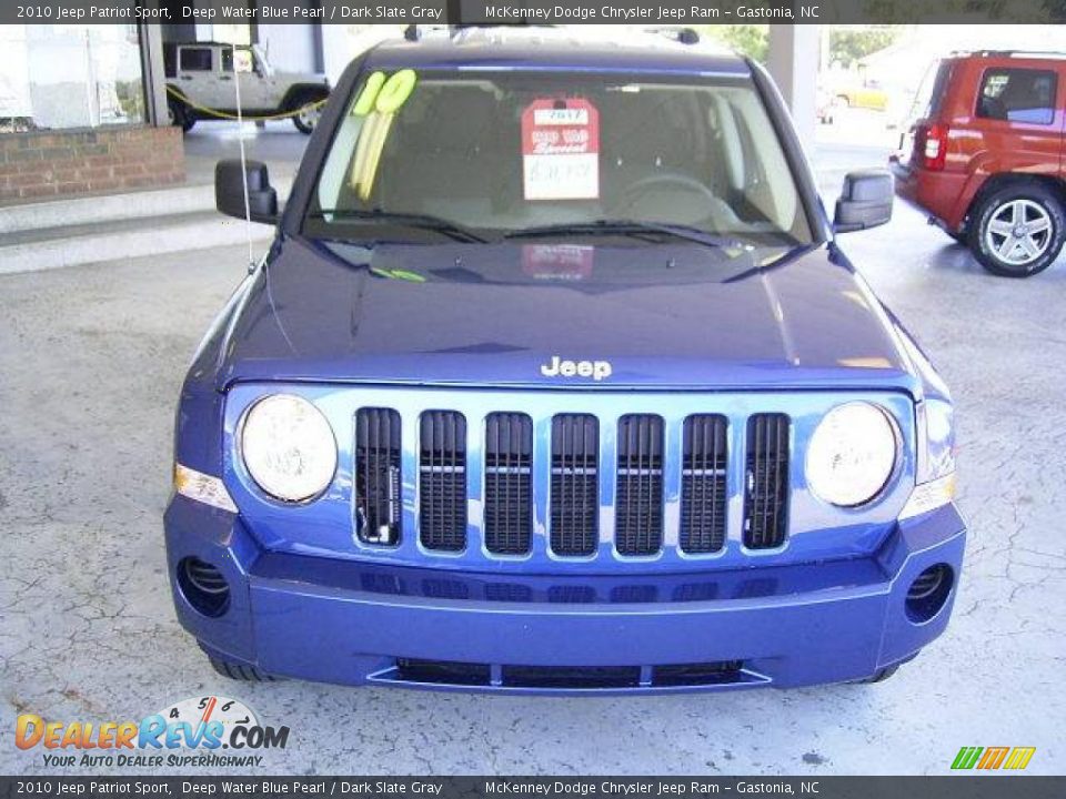 2010 Jeep Patriot Sport Deep Water Blue Pearl / Dark Slate Gray Photo #1
