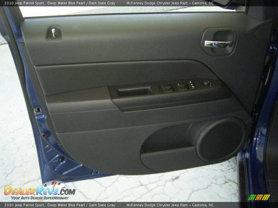 2010 Jeep Patriot Sport Deep Water Blue Pearl / Dark Slate Gray Photo #7