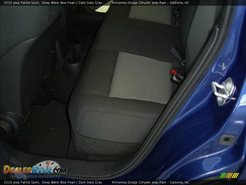 2010 Jeep Patriot Sport Deep Water Blue Pearl / Dark Slate Gray Photo #11