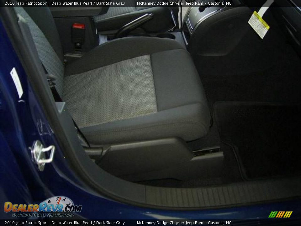 2010 Jeep Patriot Sport Deep Water Blue Pearl / Dark Slate Gray Photo #14