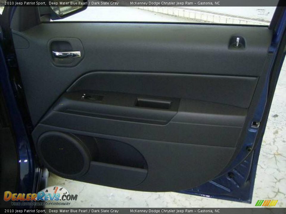 2010 Jeep Patriot Sport Deep Water Blue Pearl / Dark Slate Gray Photo #16