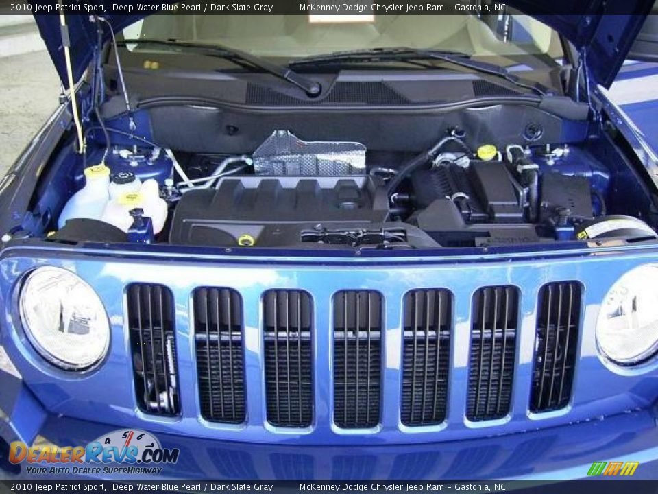 2010 Jeep Patriot Sport Deep Water Blue Pearl / Dark Slate Gray Photo #19