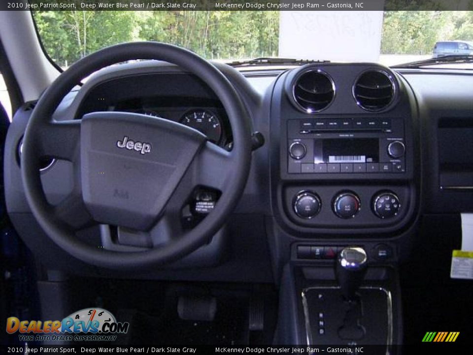2010 Jeep Patriot Sport Deep Water Blue Pearl / Dark Slate Gray Photo #21
