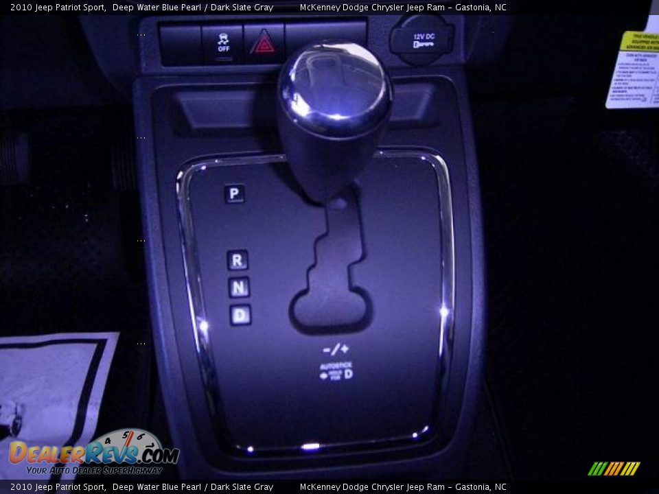 2010 Jeep Patriot Sport Deep Water Blue Pearl / Dark Slate Gray Photo #22