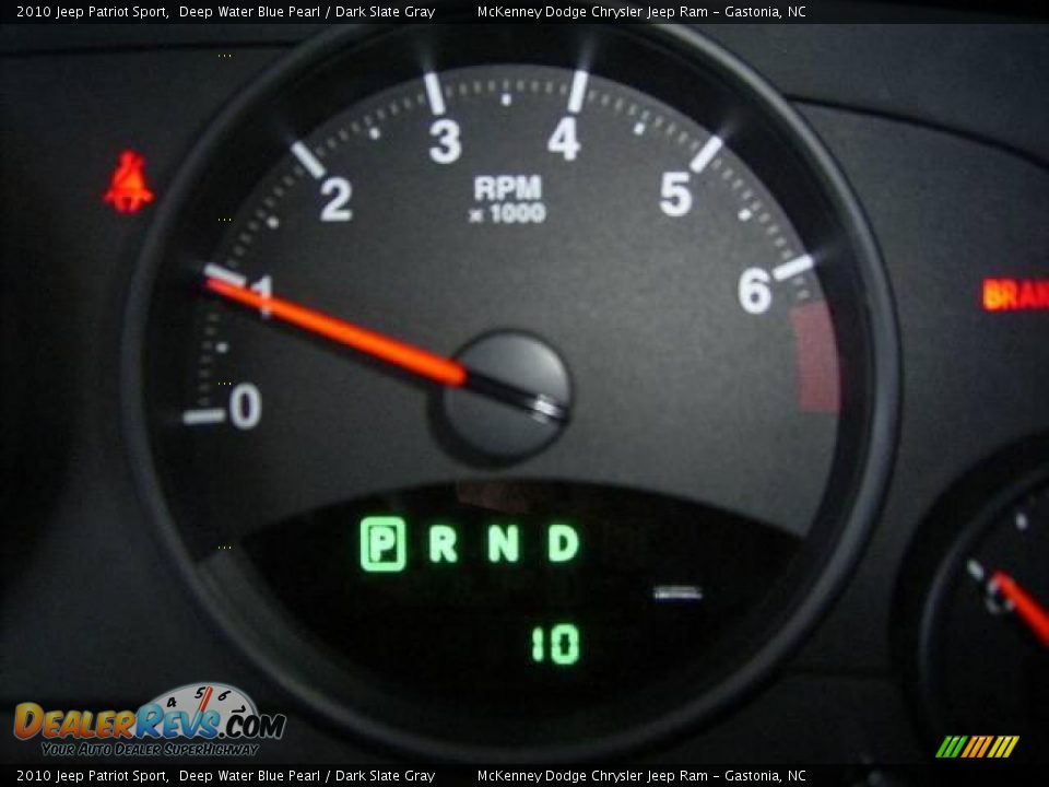 2010 Jeep Patriot Sport Deep Water Blue Pearl / Dark Slate Gray Photo #24