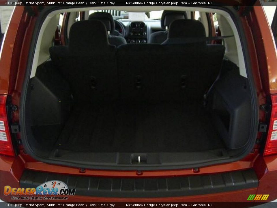 2010 Jeep Patriot Sport Sunburst Orange Pearl / Dark Slate Gray Photo #12