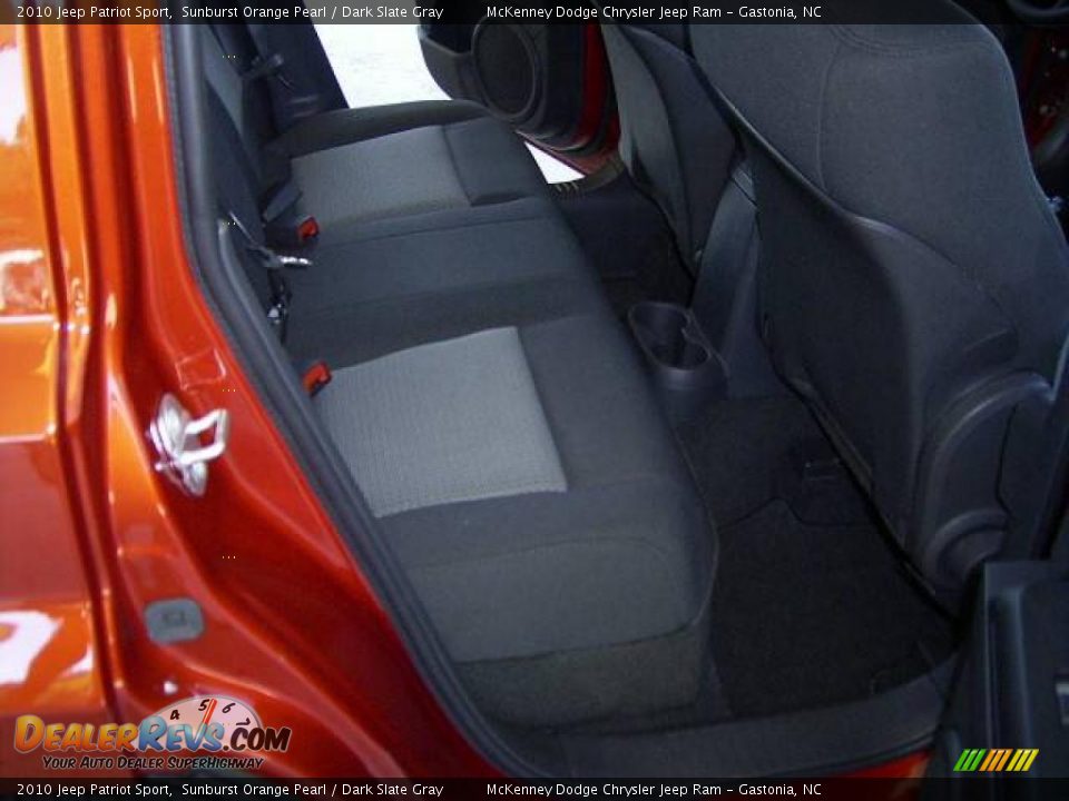 2010 Jeep Patriot Sport Sunburst Orange Pearl / Dark Slate Gray Photo #14