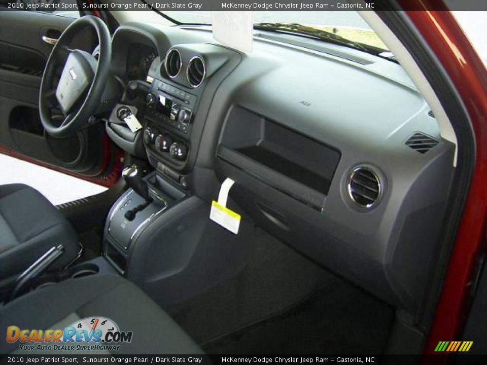 2010 Jeep Patriot Sport Sunburst Orange Pearl / Dark Slate Gray Photo #16