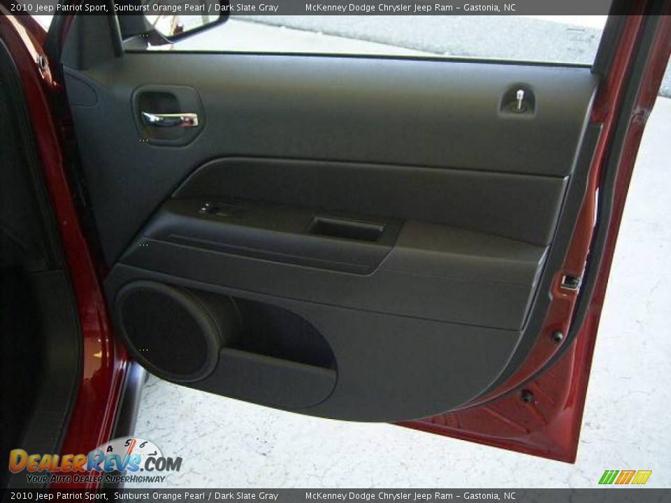 2010 Jeep Patriot Sport Sunburst Orange Pearl / Dark Slate Gray Photo #17