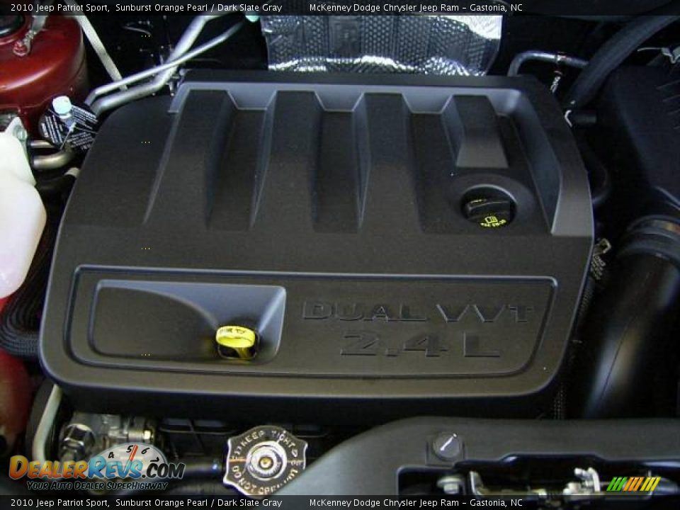 2010 Jeep Patriot Sport Sunburst Orange Pearl / Dark Slate Gray Photo #21
