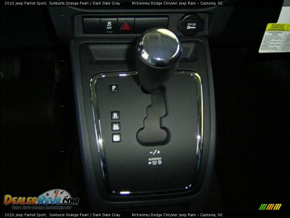 2010 Jeep Patriot Sport Sunburst Orange Pearl / Dark Slate Gray Photo #23