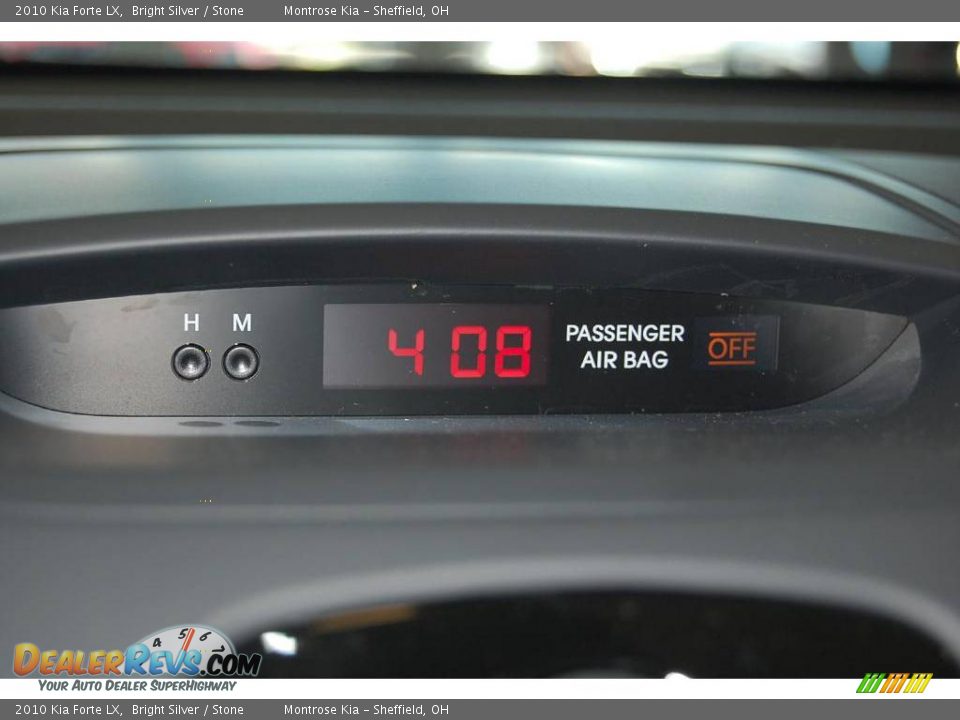 2010 Kia Forte LX Bright Silver / Stone Photo #19
