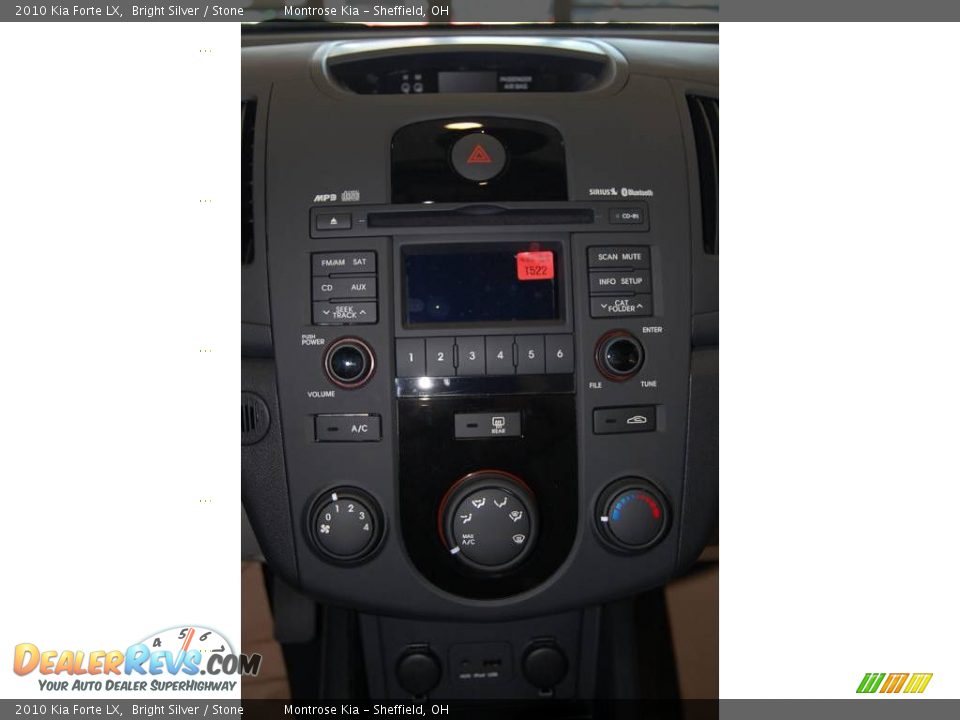 2010 Kia Forte LX Bright Silver / Stone Photo #20