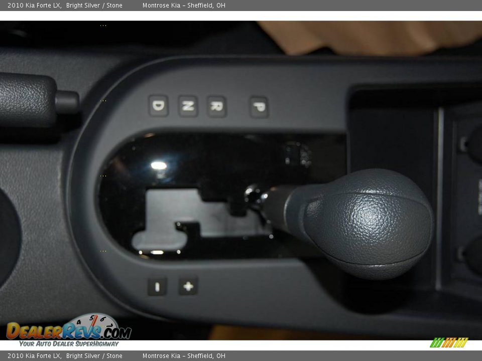 2010 Kia Forte LX Bright Silver / Stone Photo #21