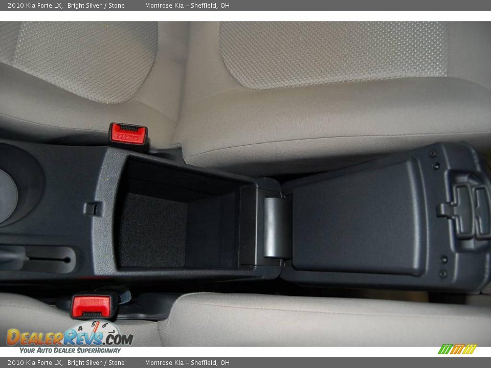2010 Kia Forte LX Bright Silver / Stone Photo #23