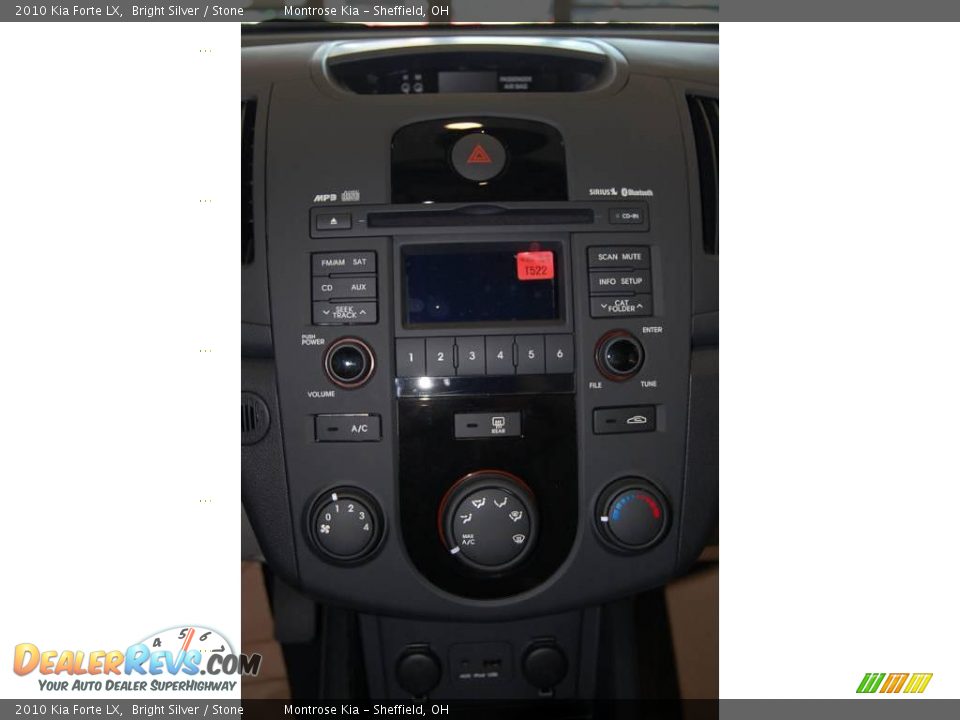2010 Kia Forte LX Bright Silver / Stone Photo #20