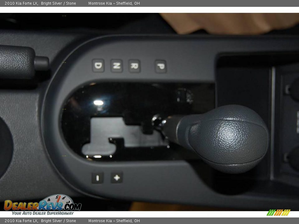 2010 Kia Forte LX Bright Silver / Stone Photo #21