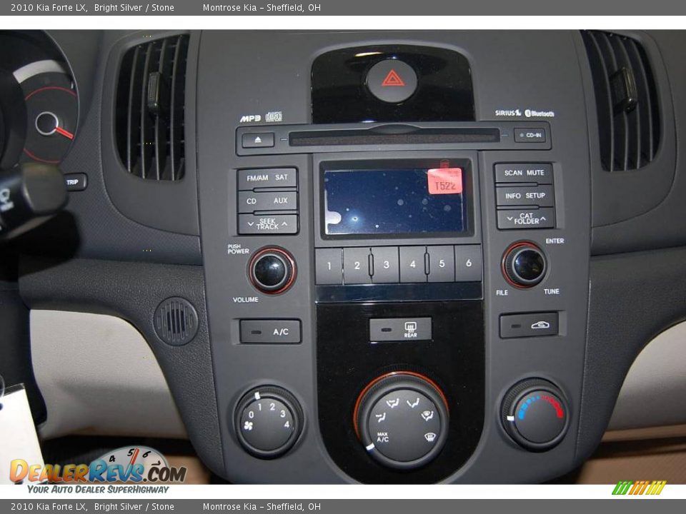 2010 Kia Forte LX Bright Silver / Stone Photo #25