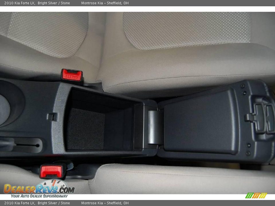 2010 Kia Forte LX Bright Silver / Stone Photo #23