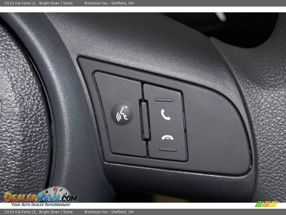 2010 Kia Forte LX Bright Silver / Stone Photo #30