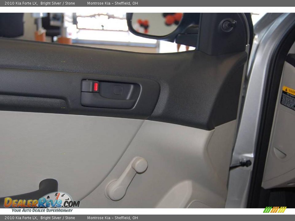 2010 Kia Forte LX Bright Silver / Stone Photo #32