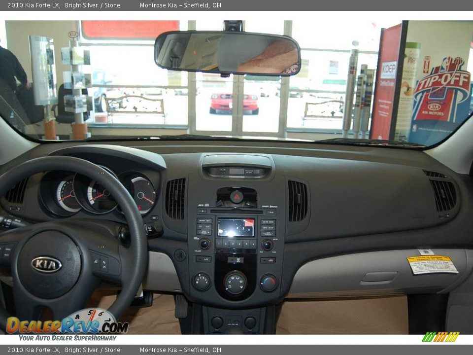 2010 Kia Forte LX Bright Silver / Stone Photo #27