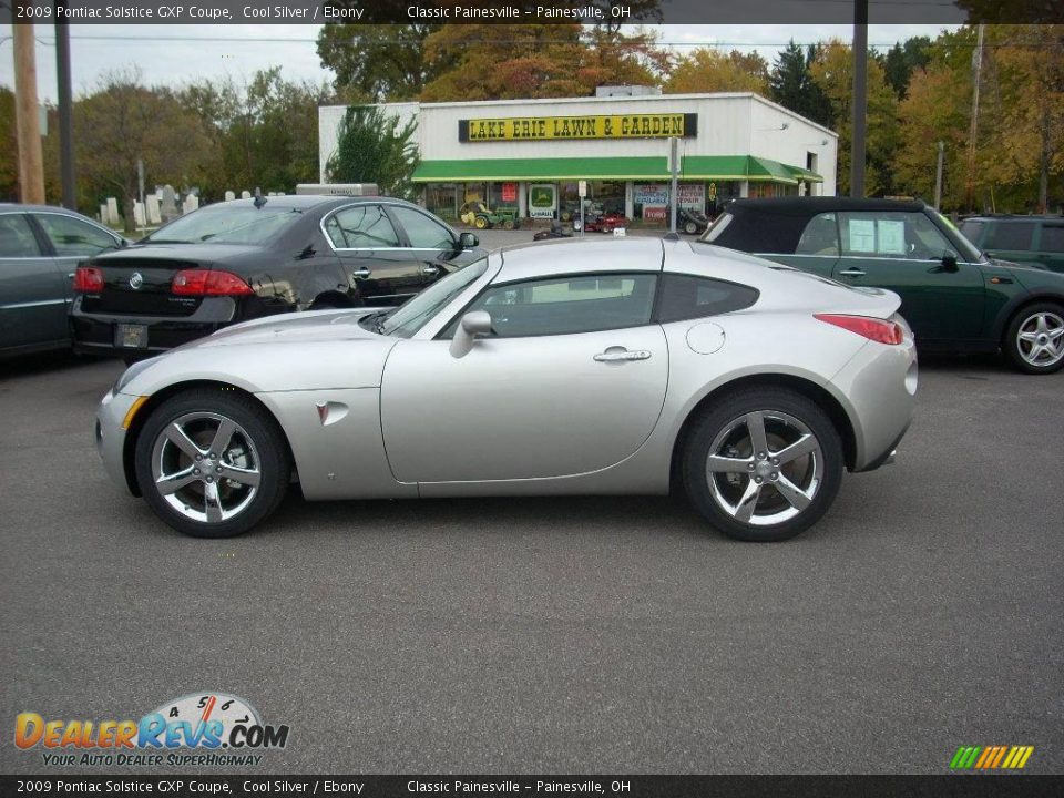 2009 Pontiac Solstice GXP Coupe Cool Silver / Ebony Photo #1