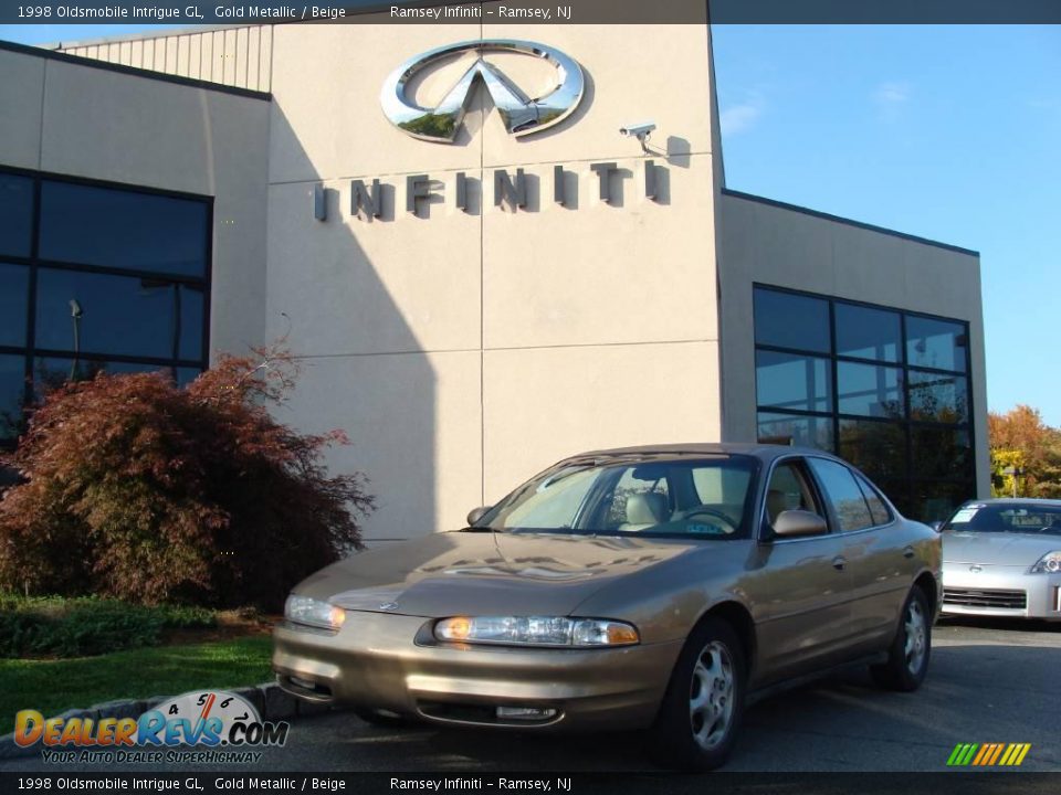 1998 Oldsmobile Intrigue GL Gold Metallic / Beige Photo #1