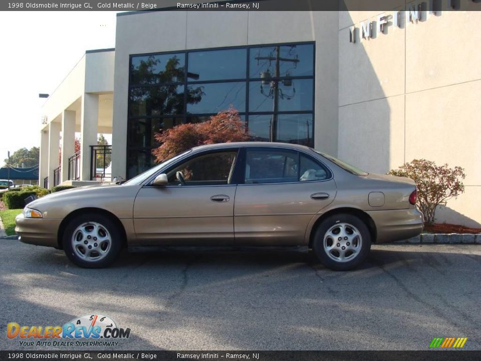 1998 Oldsmobile Intrigue GL Gold Metallic / Beige Photo #3