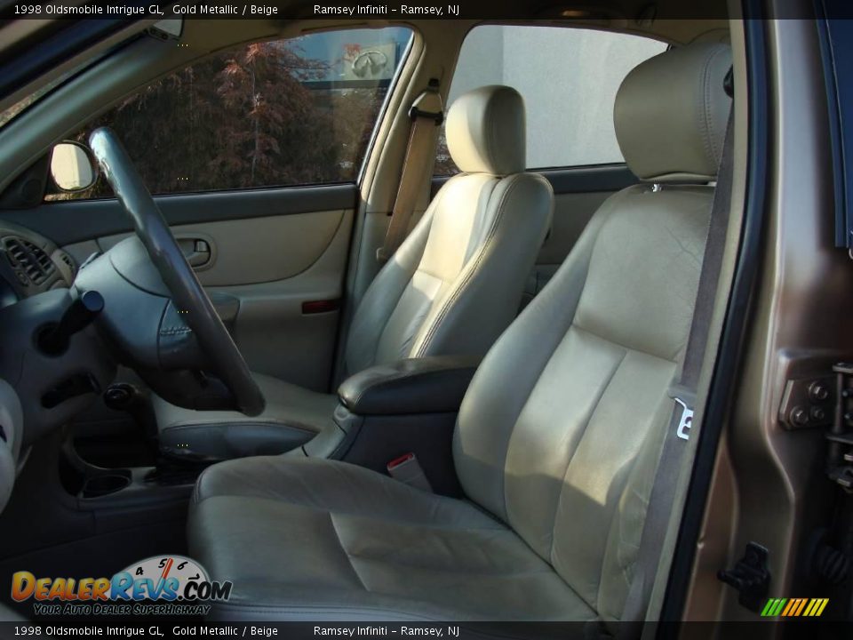 1998 Oldsmobile Intrigue GL Gold Metallic / Beige Photo #10
