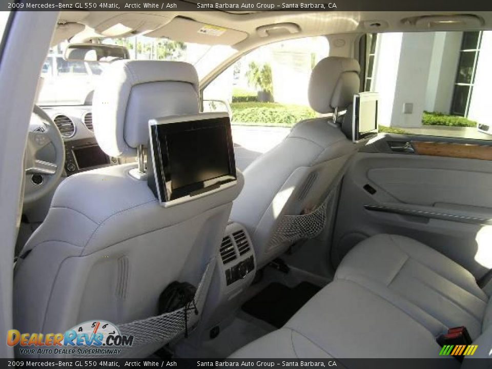 2009 Mercedes-Benz GL 550 4Matic Arctic White / Ash Photo #10