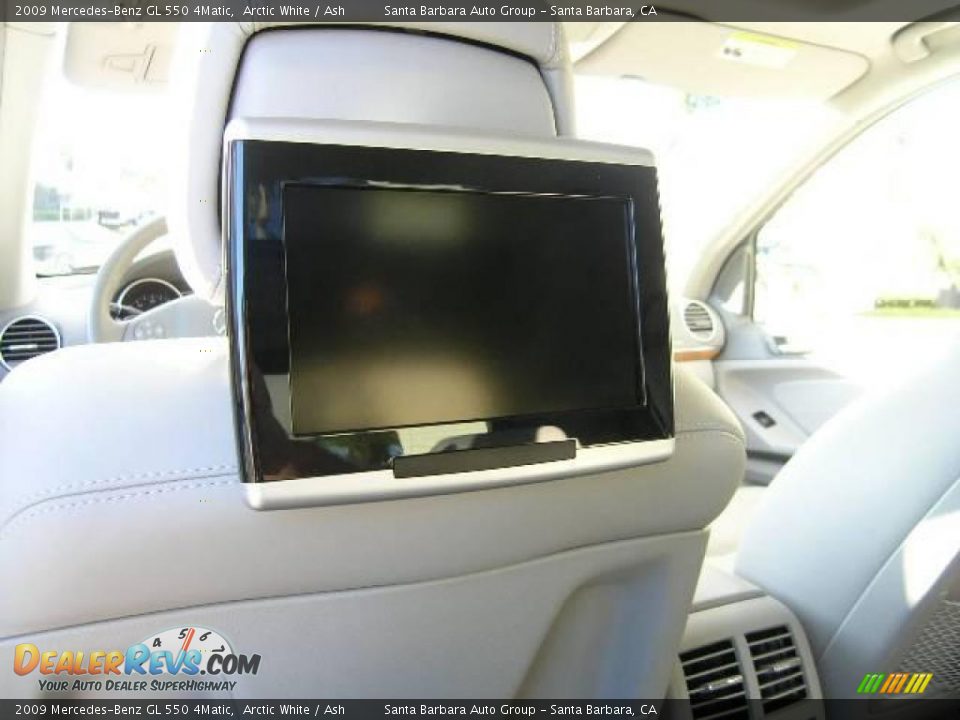 2009 Mercedes-Benz GL 550 4Matic Arctic White / Ash Photo #11